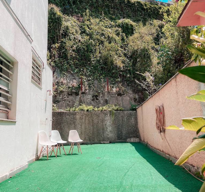 Jardim com flores
